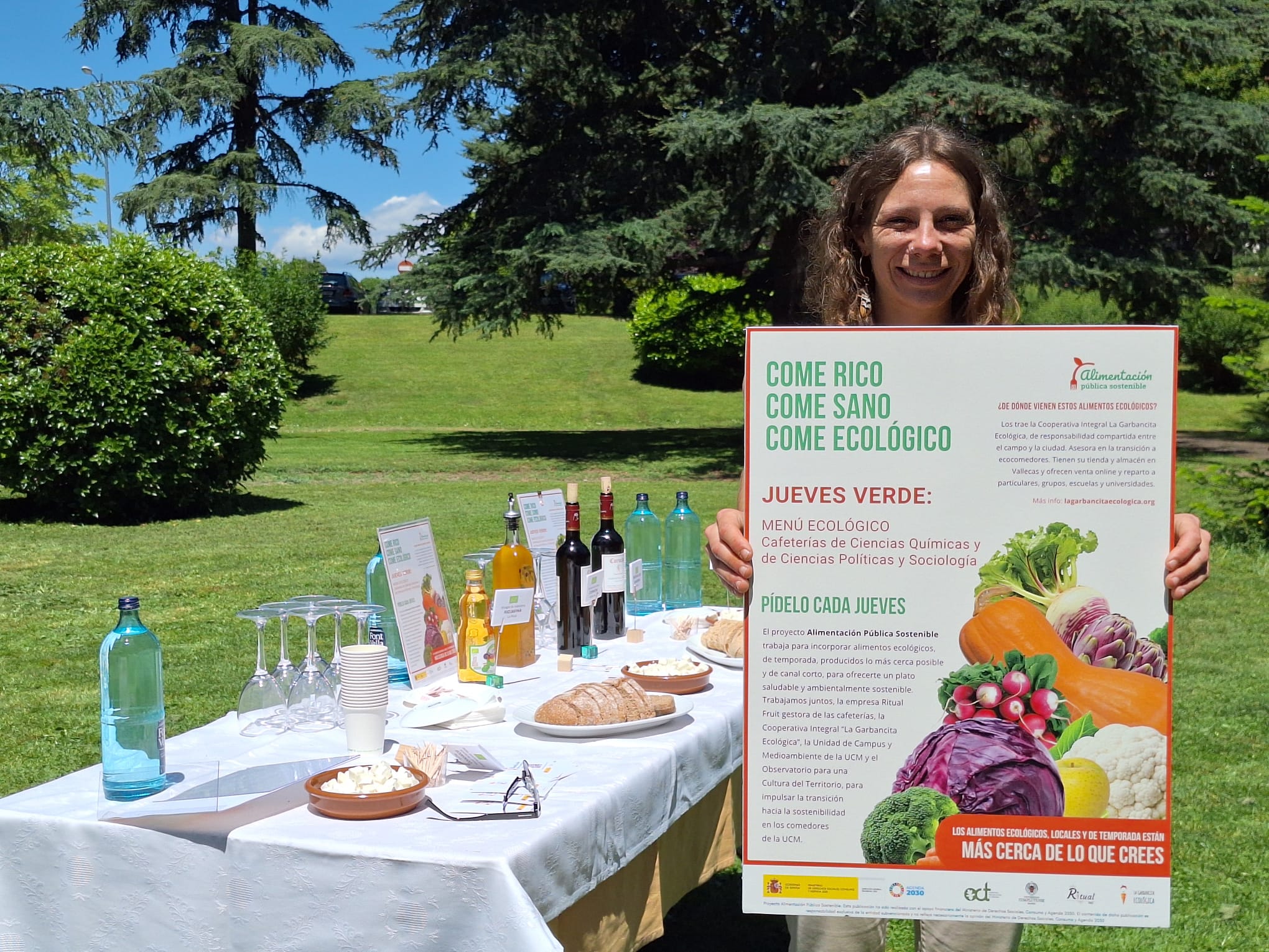 La alimentación sostenible acompaña las jornadas «Pastoreo y Ciudad» en la UCM